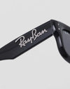 RB 4940 Full Black Diamond Polarised Sunglasses