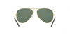 RB Aviator Classic Gold G-15 UV-400 Sunglasses