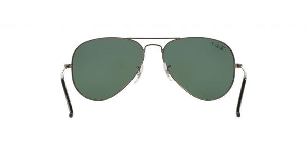 RB Aviator Classic Silver G-15 UV-400 Sunglasses