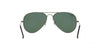 RB Aviator Classic Silver G-15 UV-400 Sunglasses