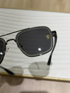 RB #6 METAL GREY BLACK UV-400 SUNGLASSES