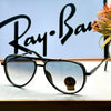 RB 4414 BLACK BLUE DC UV-400 SUNGLASSES