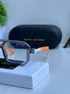 MJ 6125WHITE GREY TRANSPERANT MENS UV-400 SUNGLASSES